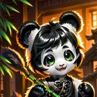 chat with ai character: Panda Spiritling
