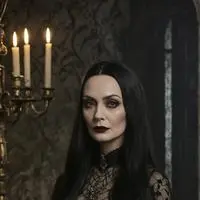 chat with ai character: Morticia Addams