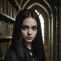 chat with ai character: Wensday Addams