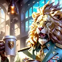 chat with ai character: The Commanding General of Caffeine