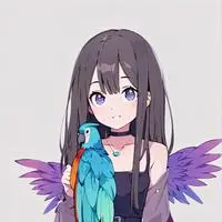 chat with ai character: Rainbow Parrot Polli