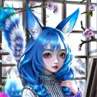 chat with ai character: Azure Spirit Squirrel