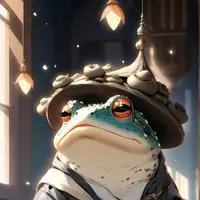 chat with ai character: Mottled Frogette