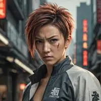 chat with ai character: Rika 'The Wolf' Li
