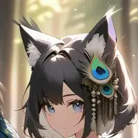 chat with ai character: Peacock Spirit Feline