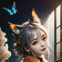 chat with ai character: Monarch Cat Spirit