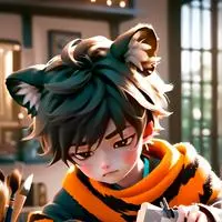 chat with ai character: Tiger Furry Spirit