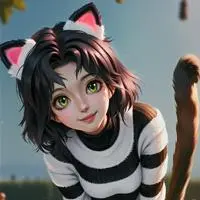 chat with ai character: Striped Spirit Shadow