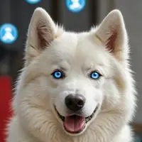chat with ai character: Cyber Husky