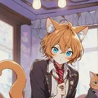 chat with ai character: TikTok the Cat