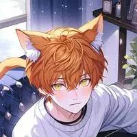 chat with ai character: Ginger Feline Spirit