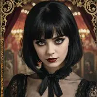 chat with ai character: Vandinha Addams