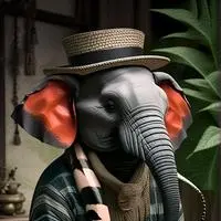 chat with ai character: Elephantine Spirit Snake