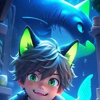 chat with ai character: Jax the Cat Boy Spirit