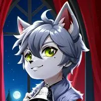 chat with ai character: Lunar Lobo Furry