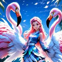 chat with ai character: Amy, the Flamingo 