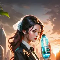 chat with ai character: The Eco-Tycoon's B