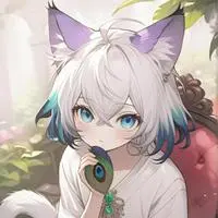 chat with ai character: Peacock Spirit Feline