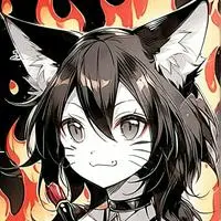 chat with ai character: Firecracker Feline Spirit