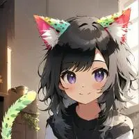 chat with ai character: Chameleon Cat Girl Spirit
