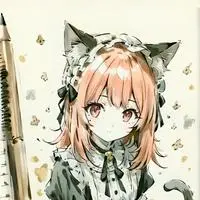 chat with ai character: Purrington the Artistic Maid Spirit