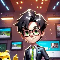 chat with ai character: Roblox Media Mogul