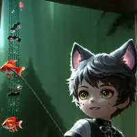 chat with ai character: Patchy Bathing Furry