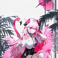 chat with ai character: Flamingo Furry Spirit