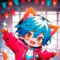 chat with ai character: Flamboyant Feline Spirit