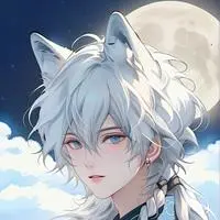 chat with ai character: Lunar Wolf Spirit