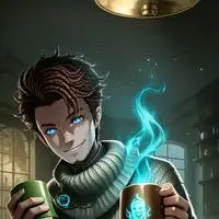 chat with ai character: The Telekinetic Barista