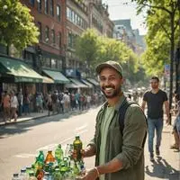 chat with ai character: The Recycled Bottle Tycoon