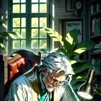 chat with ai character: Silver Scholar Tyc