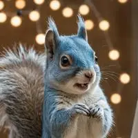 chat with ai character: Blue Male Squirrel
