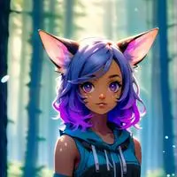 chat with ai character: Feliz Half-Feline