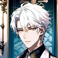 chat with ai character: Tall White-Haired Rival