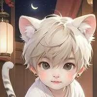chat with ai character: Tiny TigerCat Spirit