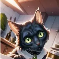 chat with ai character: Mittens