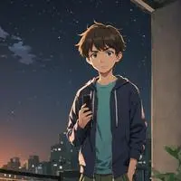 chat with ai character: Night Owl Neighbor