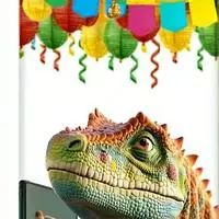 chat with ai character: Sparky the Dino