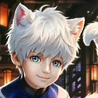chat with ai character: Snowball the Mischievous White Spirit