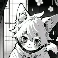 chat with ai character: Black and White Furry Flower Spirit