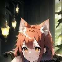 chat with ai character: Fluffy the Red Spirit Feline