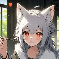chat with ai character: Scarlet Neko Feline