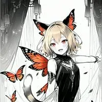 chat with ai character: Ruby Monarch Spirit