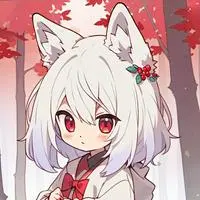 chat with ai character: Red-Eyed Wolf Spirit