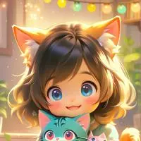 chat with ai character: Baby Feline Spirit