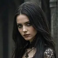 chat with ai character: Merlina