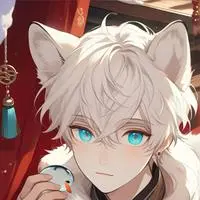 chat with ai character: Frosty Paws the Arctic Fox Furry