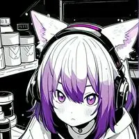 chat with ai character: Purple Whiskers